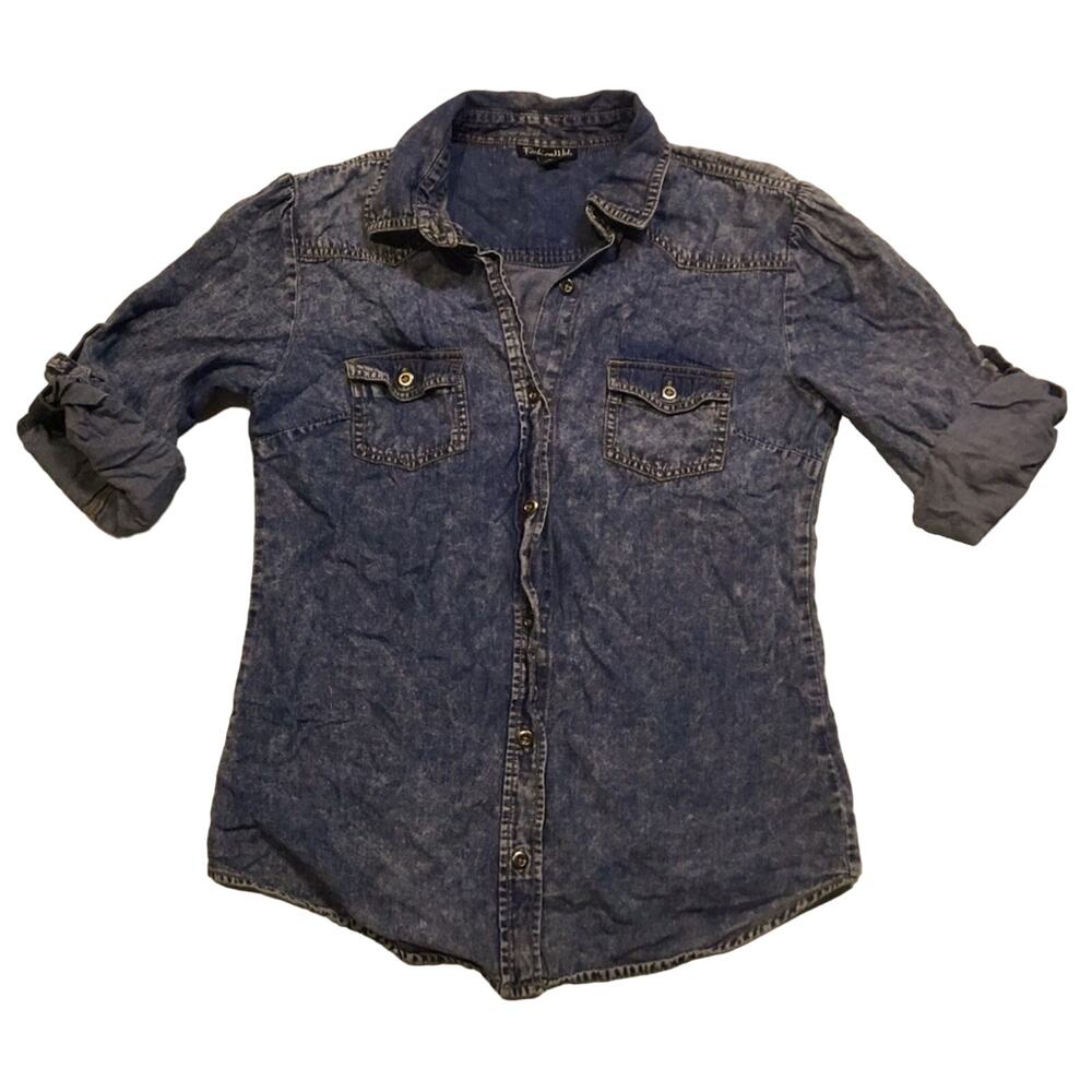 Fashion Web Denim Shirt